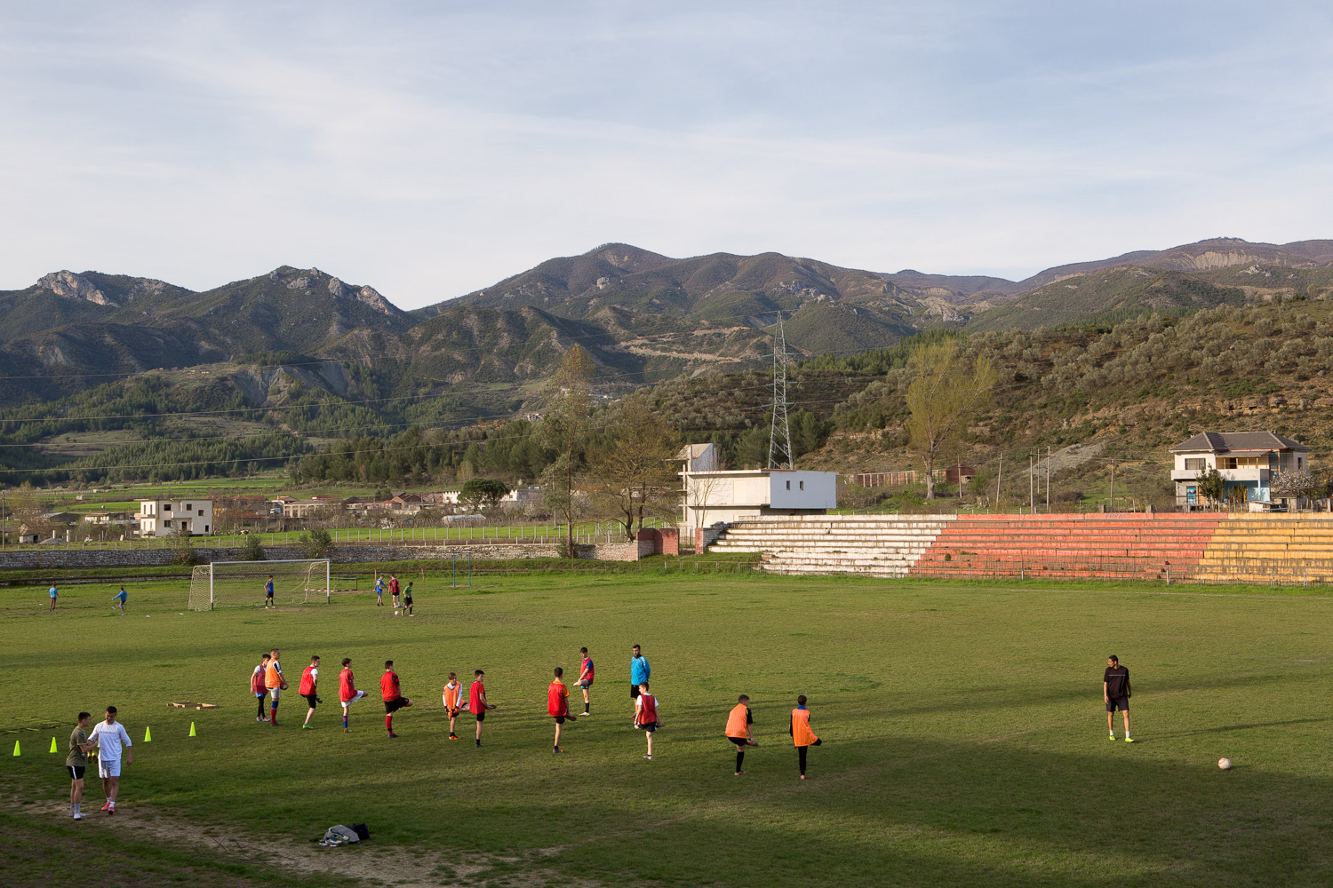 Football Training, Përmet, Albania.